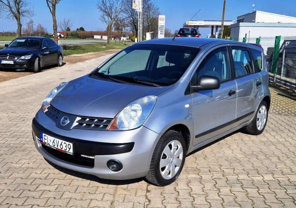 Nissan Note cena 12900 przebieg: 153000, rok produkcji 2006 z Kutno małe 631